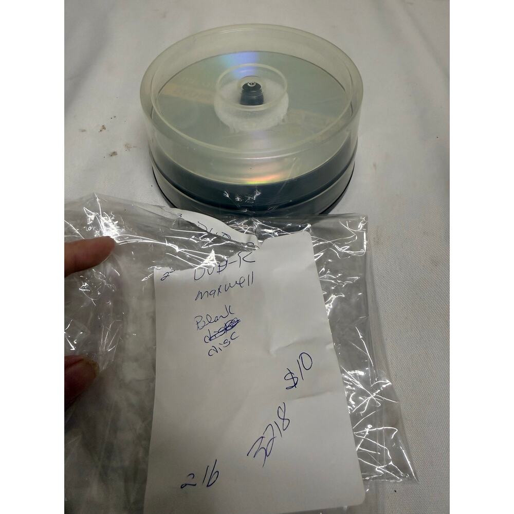 SKU3218 Maxell DVD-R 4.7GB 16X 2 Hour Blank Discs 23 Pack Open Box